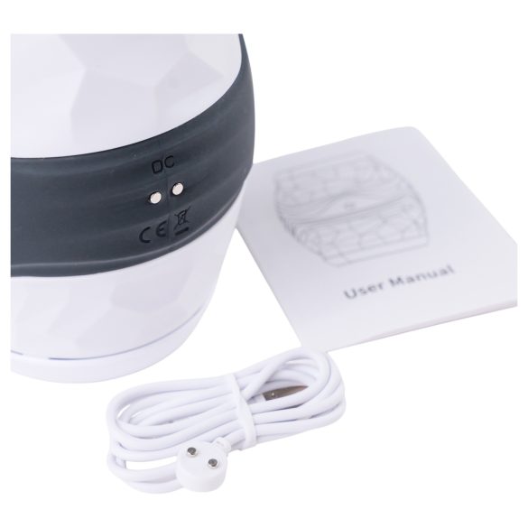 Desirel Grip Master - masturbator med grepp - grå