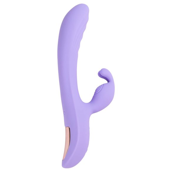 Desirel Hop & Buzz Bunny - rabbitvibrator med klitorisstimulator - silikon lila
