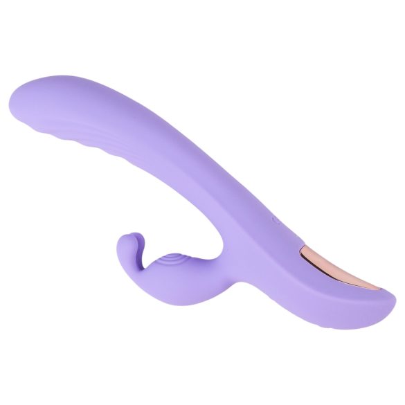 Desirel Hop & Buzz Bunny - rabbitvibrator med klitorisstimulator - silikon lila