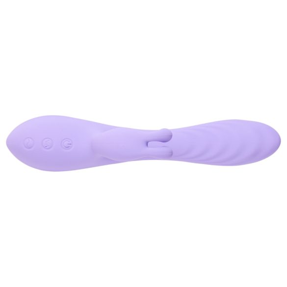 Desirel Hop & Buzz Bunny - rabbitvibrator med klitorisstimulator - silikon lila