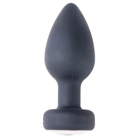 Desirel Easy Obsidian - analvibrator med fjärrkontroll uppladdningsbar svart