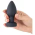 Desirel Easy Obsidian - analvibrator med fjärrkontroll uppladdningsbar svart