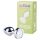 Desirel GlowPlug - lystande analplugg - liten (silver)