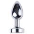 Desirel GlowPlug - lystande analplugg - liten (silver)