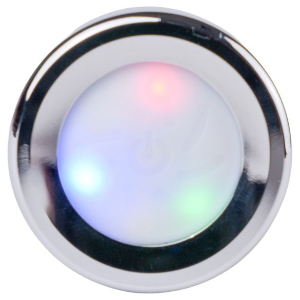 Desirel GlowPlug - analplugg med ljus - liten - silver