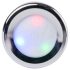 Desirel GlowPlug - lystande analplugg - liten (silver)