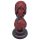 OgazR - kulformad analdildo - 10,5 cm (svart)