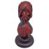 OgazR - kulformad analdildo - 10,5 cm (svart)