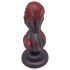 OgazR - kulformad analdildo - 10,5 cm (svart)