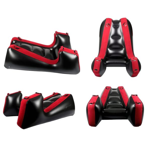 Magic Pillow - uppblåsbar sexsoffa - röd