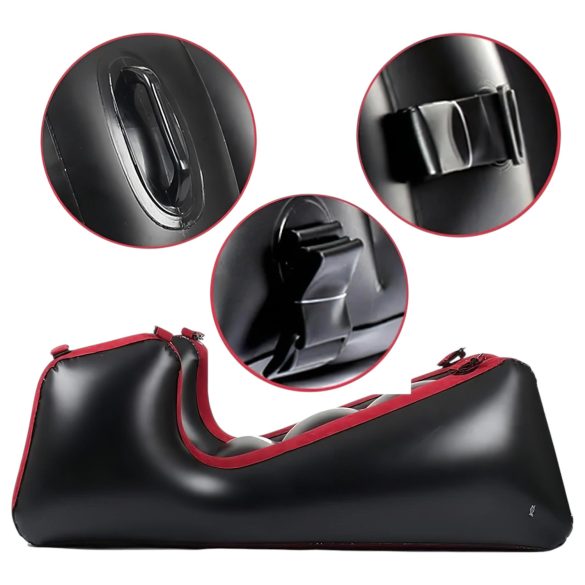 Magic Pillow - uppblåsbar sexsoffa - röd