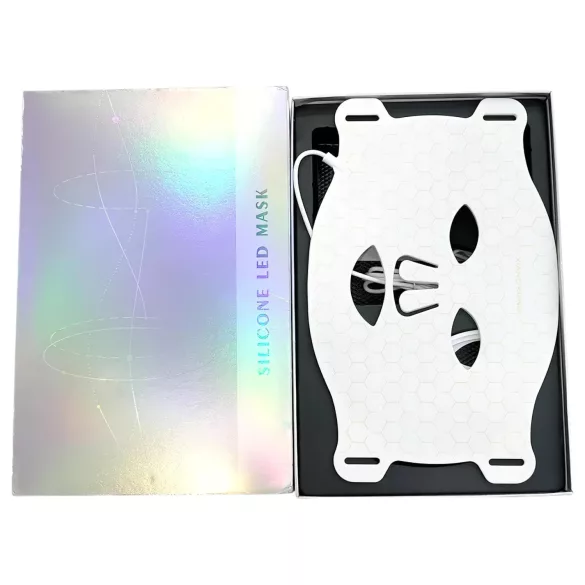 Fotonyngörande LED-ansiktsmask (4 ljusbehandlingslägen)
