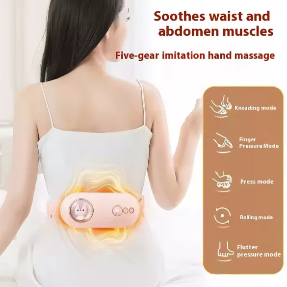 HappyPet Comfort - mensvärk bälte - massagefunktion - rosa