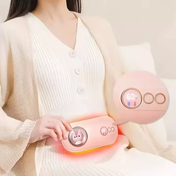 HappyPet Comfort - mensvärk bälte - massagefunktion - rosa