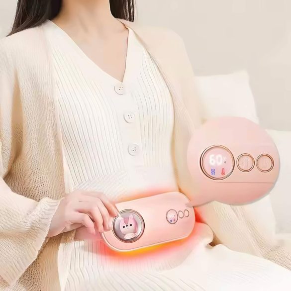 HappyPet Comfort - värmemassagemagebälte - mens - vit