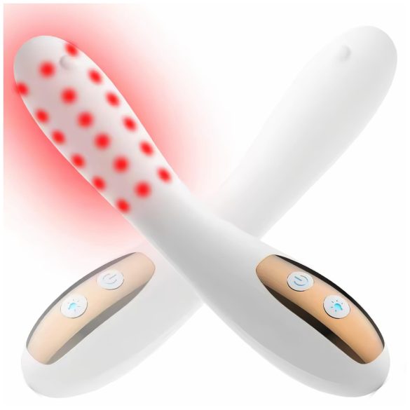 IntiGlow - LED G-punkt vibrator för föryngring (vit)