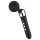 Massager - böjd vibrator - uppladdningsbar - svart