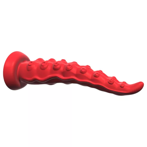 Monster Fuck - sugproppsvibrator bläckfiskarm med fjärrkontroll - röd