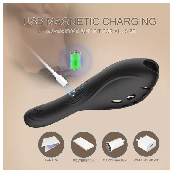 Biu-Biu - penisvibrator - svart