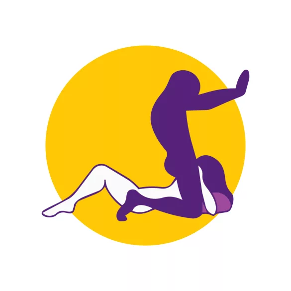 Desirel Magic Pillow - hjärtformad sexkudde (röd)