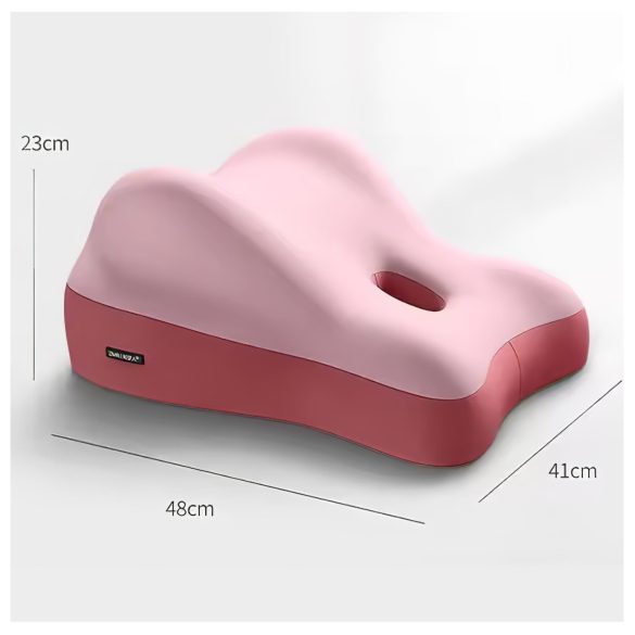 Magic Pillow - Sexkudde med dildo hållare - memory foam - rosa