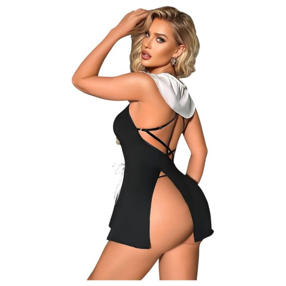 Nunna - maskeraddräkt - svart