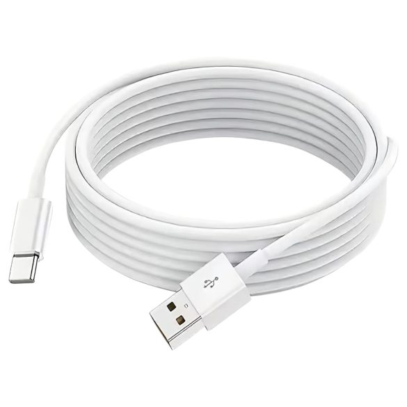 USB - laddningskabel - Typ-C - vit