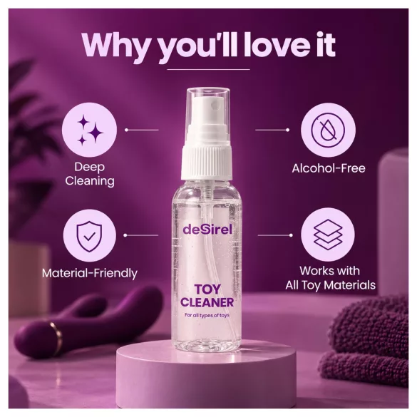 Desirel - rengöringsspray med desinficerande effekt (50 ml)