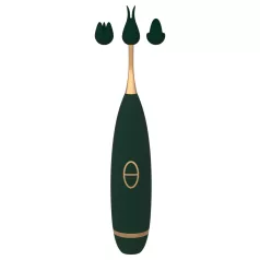 Lonely - klitorisstimulator vibrator - 3‑delad (grön)