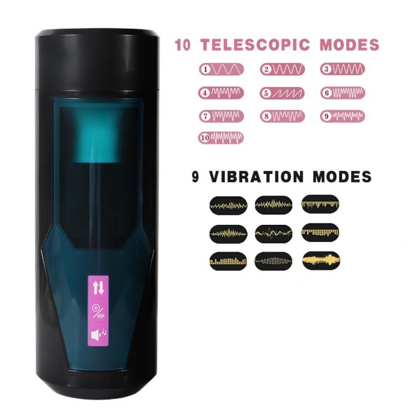 Lonely - masturbator - stötande ljudfunktion - svart