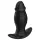 Kangvo - magnetisk uppblåsbar dildo i silikon (svart)