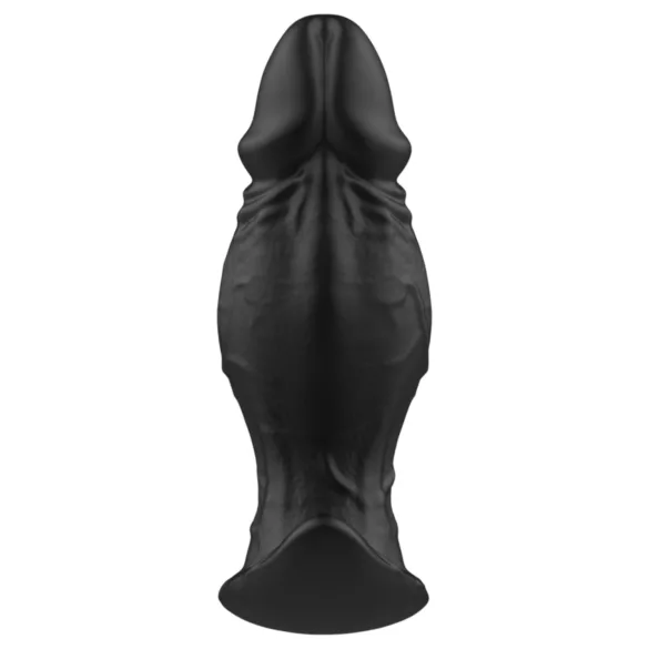 Kangvo - magnetisk uppblåsbar dildo i silikon (svart)