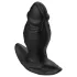 Kangvo - magnetisk uppblåsbar dildo i silikon (svart)