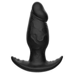 Kangvo - magnetisk uppblåsbar fantasy-dildo stor (svart)