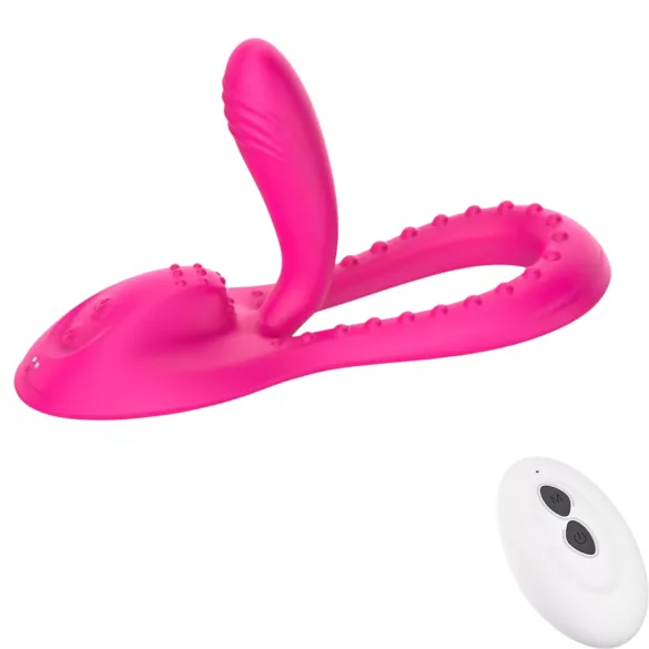 Mroow - flexibel kuddvibrator (rosa)