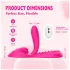 Mroow - flexibel kuddvibrator (rosa)