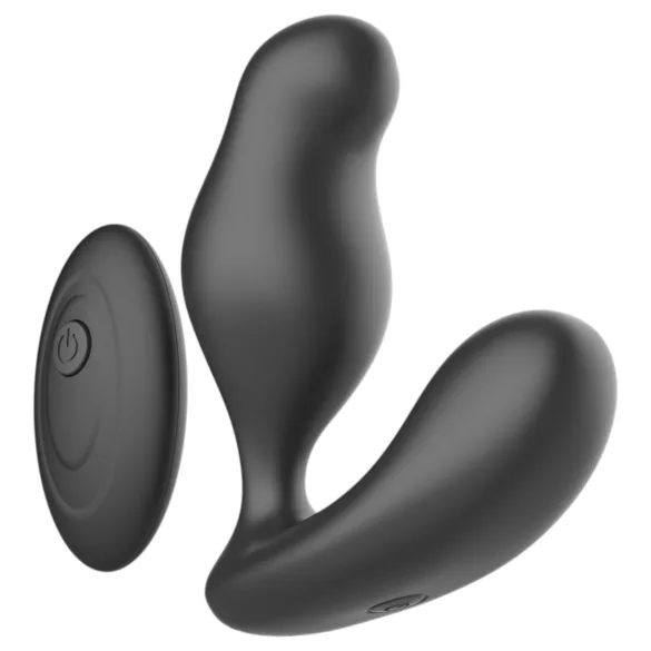 Mroow - prostatavibrator med fjärrkontroll (svart)
