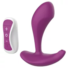 Mroow - analvibrator med fjärrkontroll (lila)