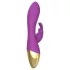 Mroow - kaninvibrator med klitorisstimulator (lila)