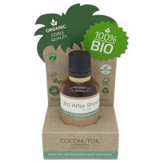   Coconutoil - Aftershaveolja för hårborttagning - Ekologisk - 50ml