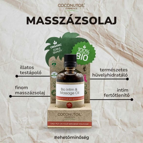 Kokosolja - Ekologisk Intim- och Massageolja (80ml)