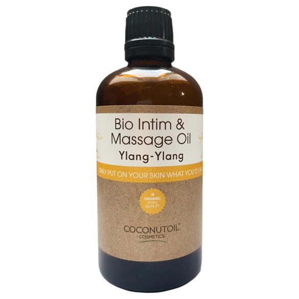 Coconutoil Ekologisk Intim & Massageolja Ylang-Ylang (80 ml)