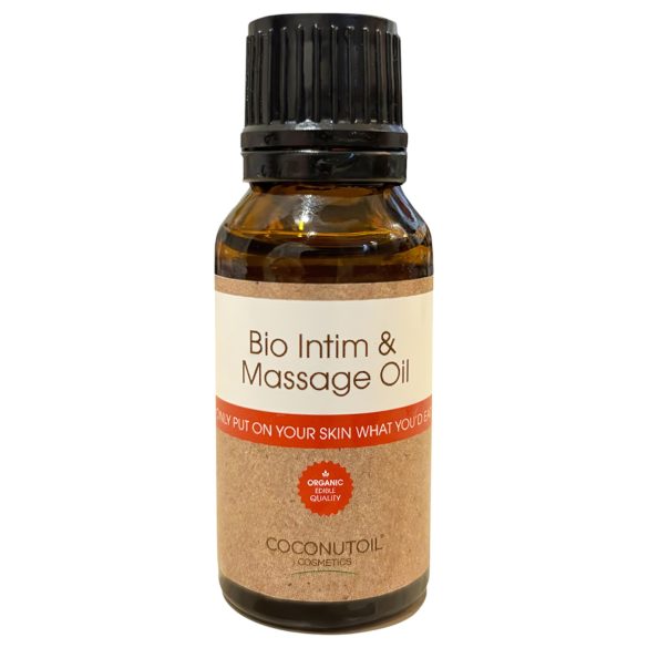Kokosnötsolja - Ekologisk Intim- & Massageolja (20 ml)