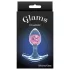 NS Novelties - analplug - liten transparent - rosa