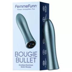 FemmeFunn Bougie - vibrator i aluminium - premium - silver