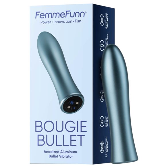 FemmeFunn Bougie - exklusiv aluminiumvibrator (silver)