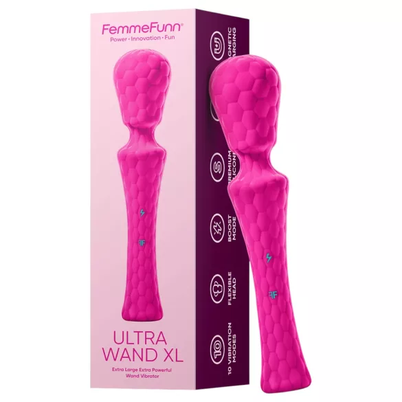 FemmeFunn - Wandvibrator XL - premium massage - silikon rosa