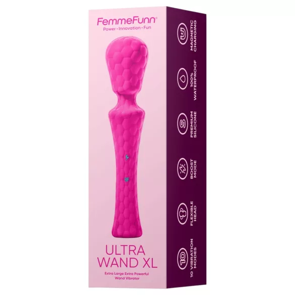 FemmeFunn - Wandvibrator XL - premium massage - silikon rosa