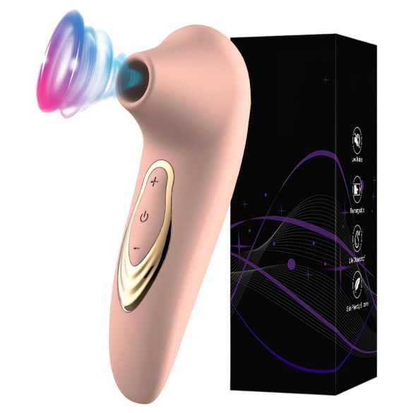 AlvUp - klitorisstimulator vibrator med lufttryck - rosa
