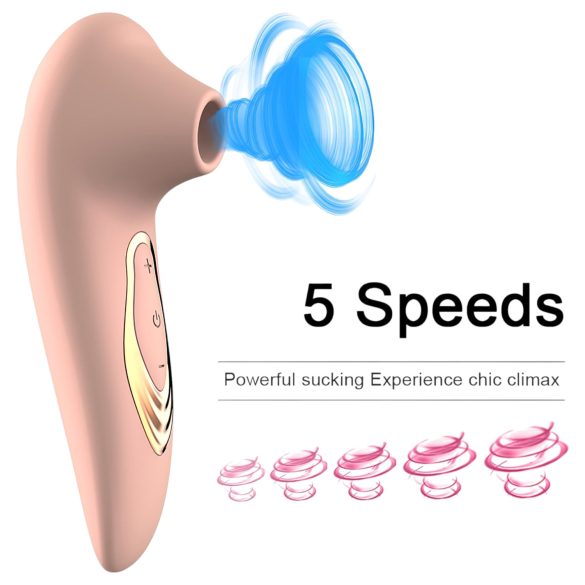 AlvUp - klitorisstimulator vibrator med lufttryck - rosa